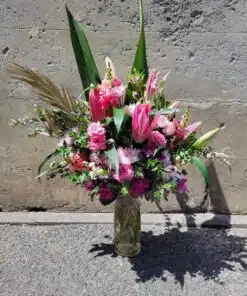 Arranged Flowers in A Vase