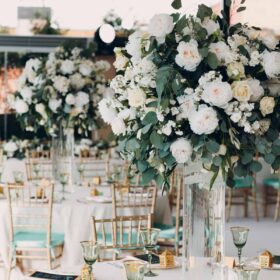 Wedding Reception Flower Vase