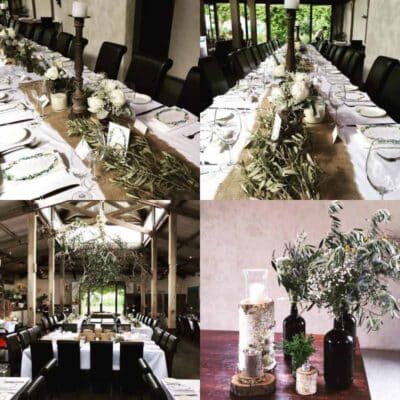Wedding Flowers Melbourne - Table Setting