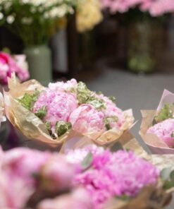 Bunch of flower bouquets in display for fitzroy flower delivery