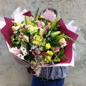 Colourful Corporate Flower Bouquet Arrangement